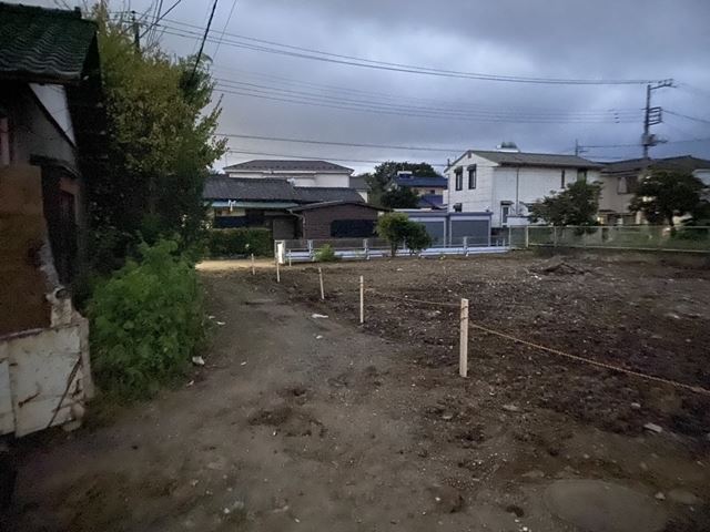 木造平屋3棟解体工事(東京都青梅市師岡町)　工事中の様子です。